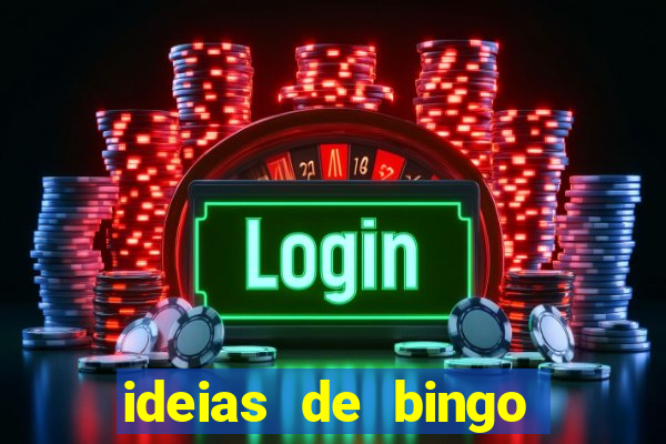 ideias de bingo para o natal