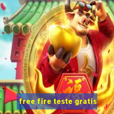 free fire teste gratis