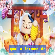 qual a fortuna de narcisa tamborindeguy