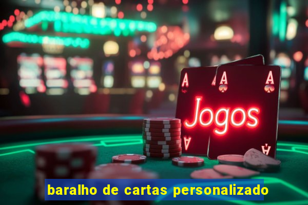 baralho de cartas personalizado