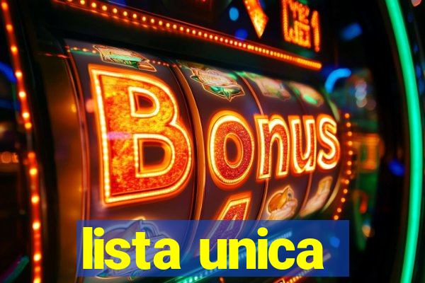 lista unica