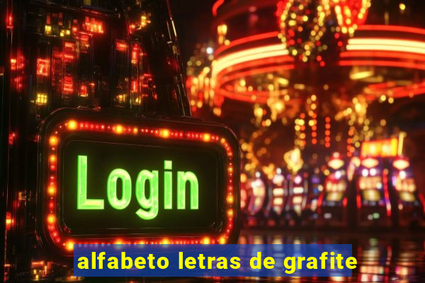 alfabeto letras de grafite