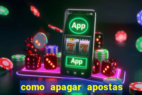 como apagar apostas no app da caixa