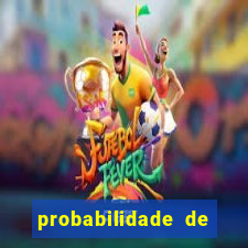 probabilidade de gol em um jogo