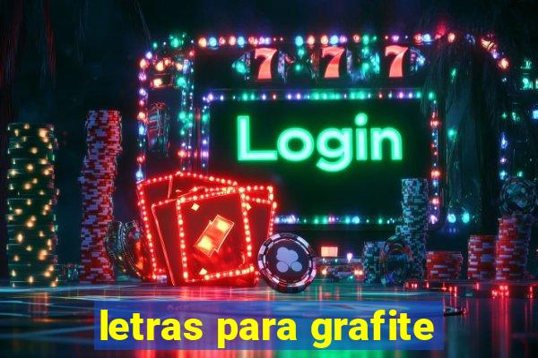 letras para grafite