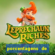 porcentagens de jogos pagantes