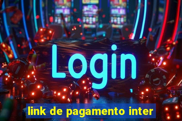 link de pagamento inter